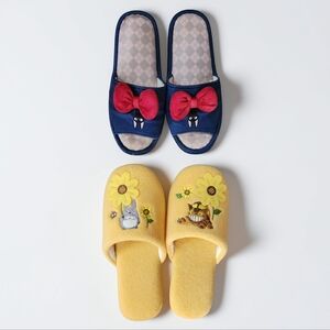Studio Ghibli Slippers Bundle Of 2-Size 7/8